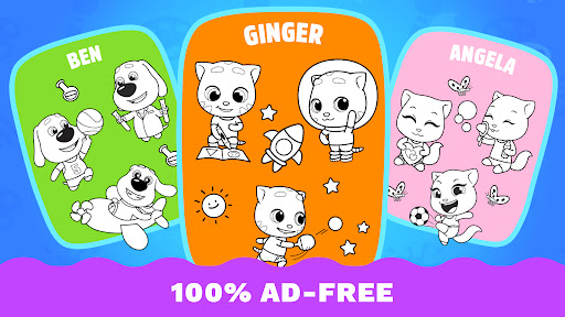 Talking Ginger Coloring PC版