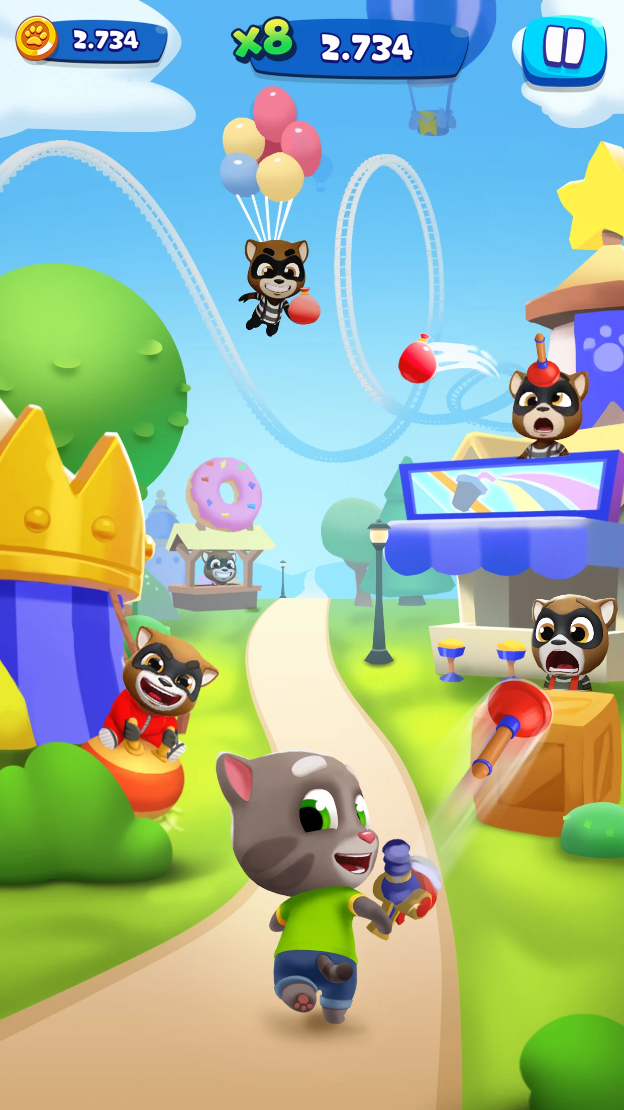 Talking Tom Blast Park PC