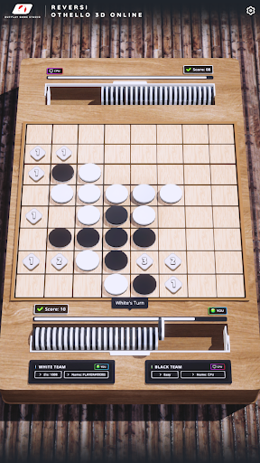 komputer Reversi Othello 3D Online