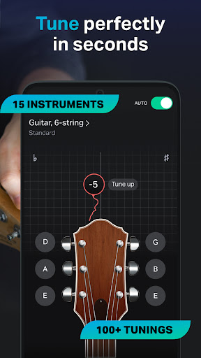 komputer GuitarTuna: Tuner,Chords,Tabs