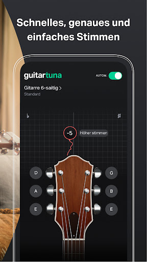 GuitarTuna: Gitarre Stimmgerät PC