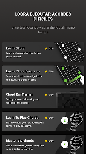 GuitarTuna: Afinador, Acordes