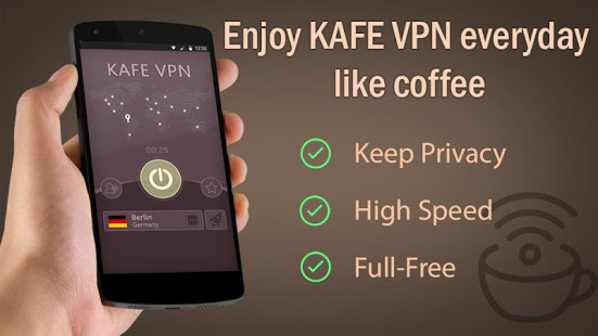 KAFE VPN - Free, Fast & Secure VPN الحاسوب