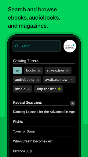 komputer Libby, the Library App