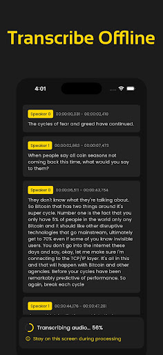 Offline Transcribe, TranscriAI PC