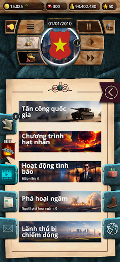 TGHĐ 1–Mô phỏng Tổng thống PRO