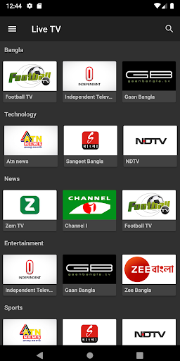 OXOO - Android Live TV & Movie الحاسوب