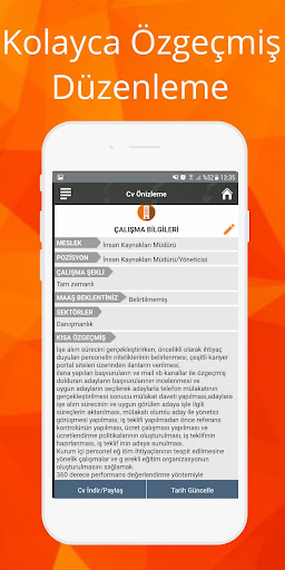 Cv-Özgeçmiş Oluşturucu PC