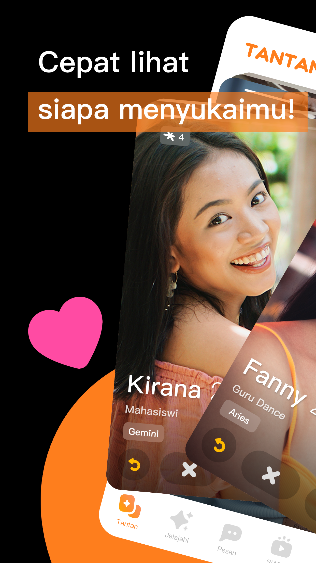 Tantan - Bertemu cowok tampan PC