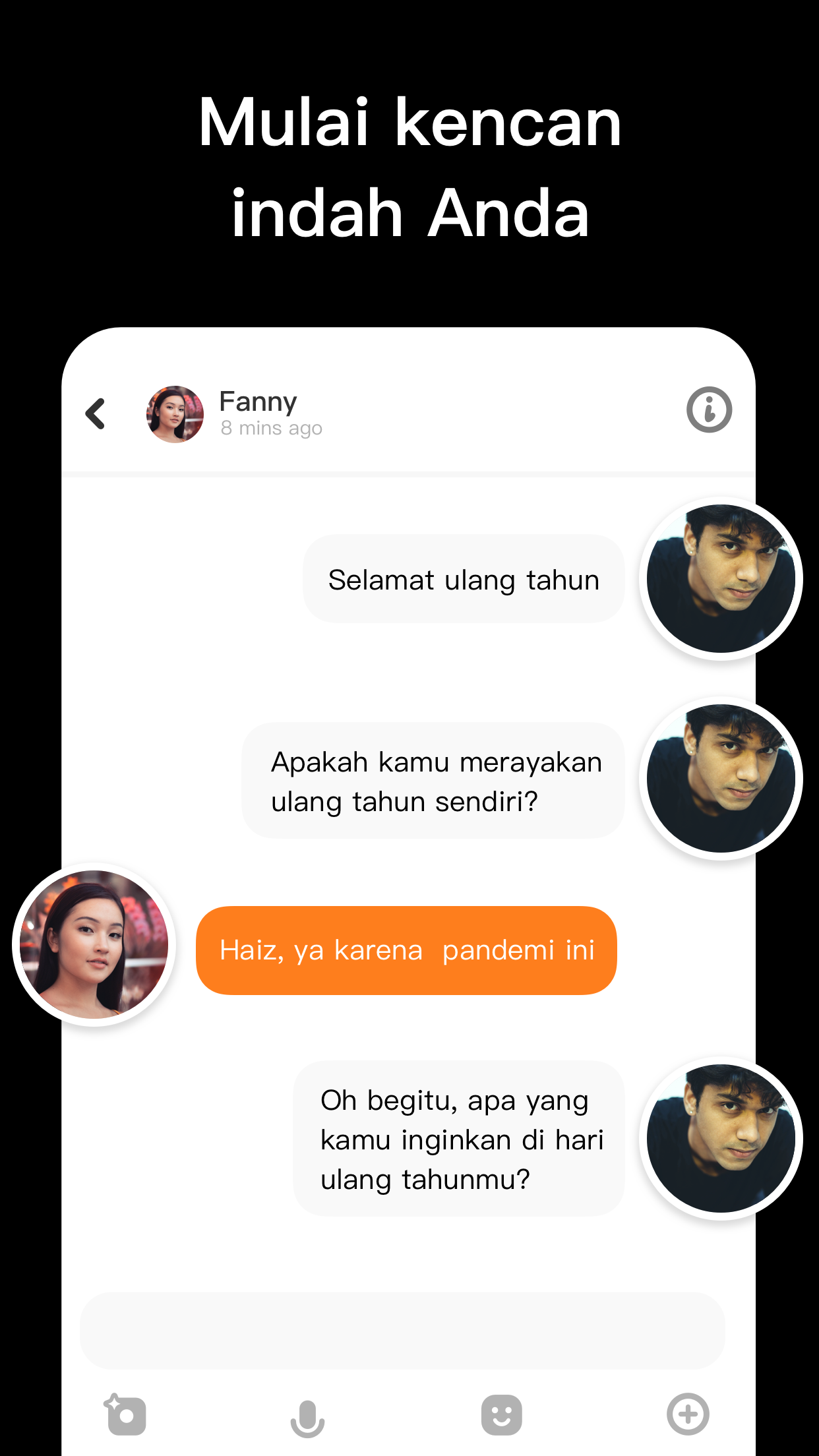 Tantan - Bertemu cowok tampan PC