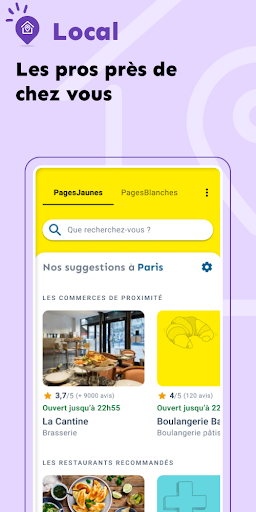 PagesJaunes – recherche locale PC