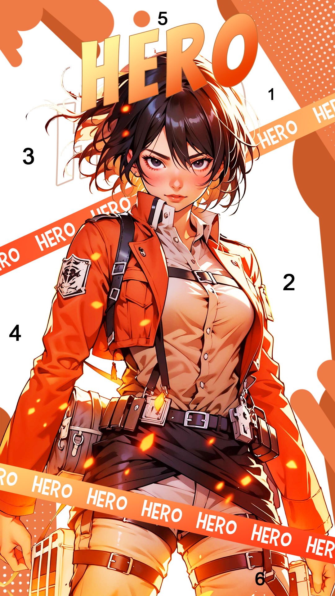 Anime Cosplay Coloring Pages PC