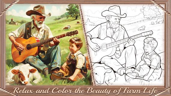 Farm Country Color By Number PC