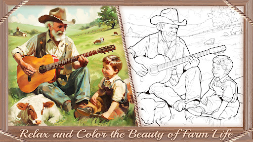 Farm Country Color By Number