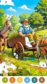 Farm Country Color By Number PC