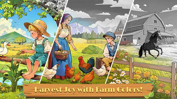 Farm Country Color By Number PC
