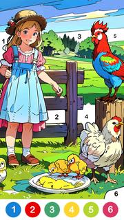 Farm Country Color By Number PC