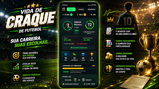Vida de Craque - Modo Carreira PC