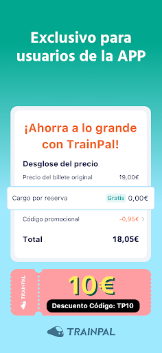 TrainPal - ahorra en trenes PC