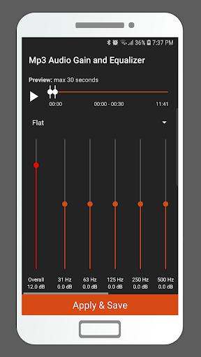 MP3 Audio Gain and Equalizer PC