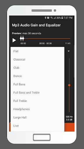 MP3 Audio Gain and Equalizer PC