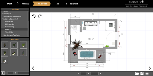 Elements Badplaner PC