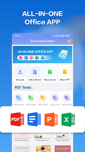 Document Editor:Word,Sheet,PDF PC