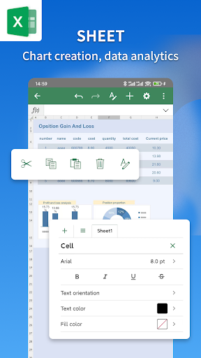 Document Editor:Word,Sheet,PDF PC