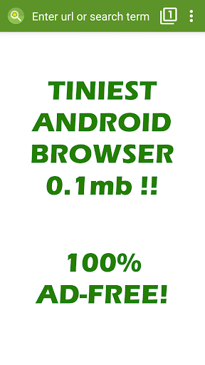 Tiny Browser : Light Mini Web PC版