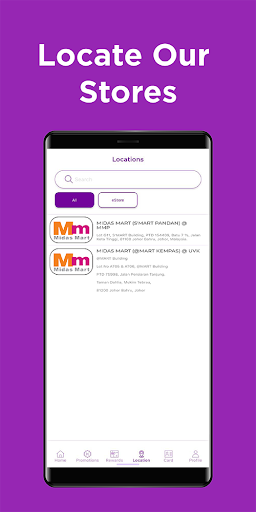 Midas e-Store پی سی
