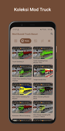 MOD Bussid Truck Basuri