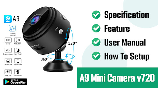 A9 mini camera app v720 Guide PC