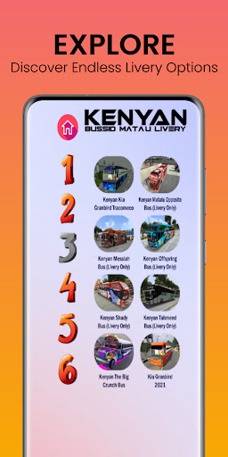 Kenyan Bussid Matau Livery PC