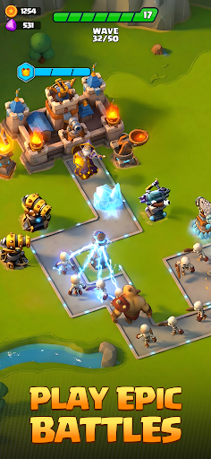 Arcane Arena: Tower Defense TD পিসি