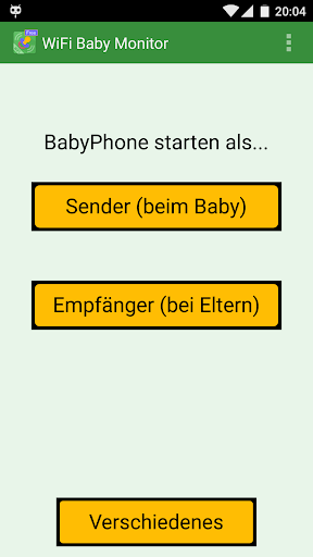 WiFi Baby Monitor PC
