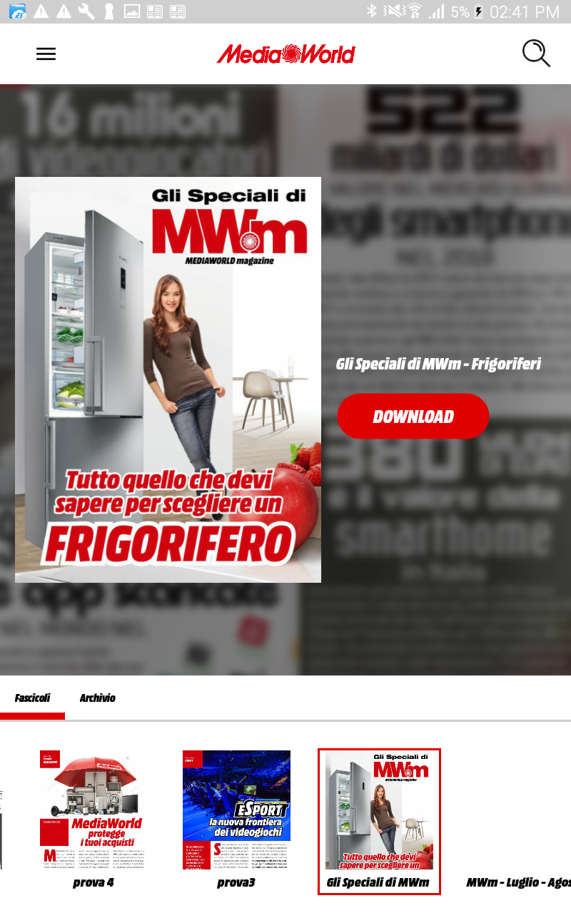 MediaWorld magazine PC