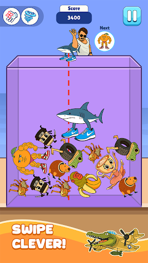 Animal Merge: Drop Puzzle
