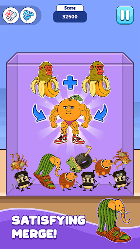 Animal Merge: Drop Puzzle
