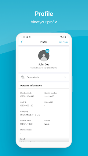 komputer MyHealth Wallet