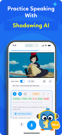komputer Parroto: Shadowing & Dictation