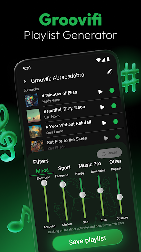 Groovifi - Playlist Generator PC