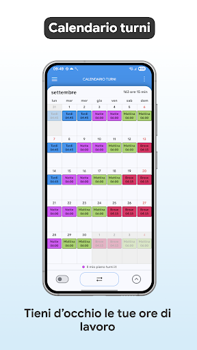 Calendario di lavoro・Megashift PC