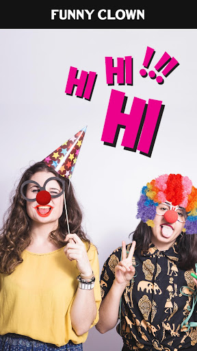 komputer Funny Clown Photo Editor