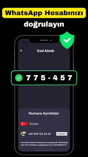 Sanal Numara WhatsApp & SMS PC