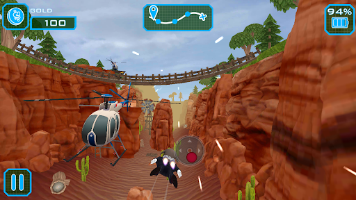 Runner for gold: Mission jetpack