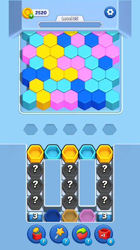 Hexa Fall: Color Sort PC