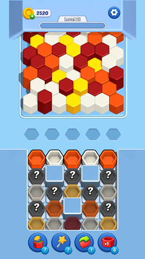 Hexa Fall: Color Sort PC