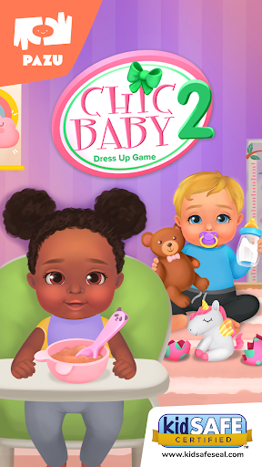 Baby care game & Dress up الحاسوب