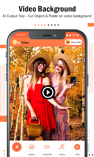 Video Background with Music پی سی