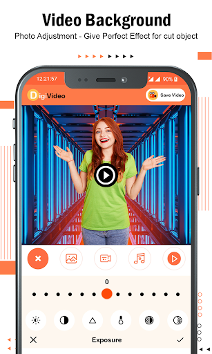 Video Background with Music پی سی